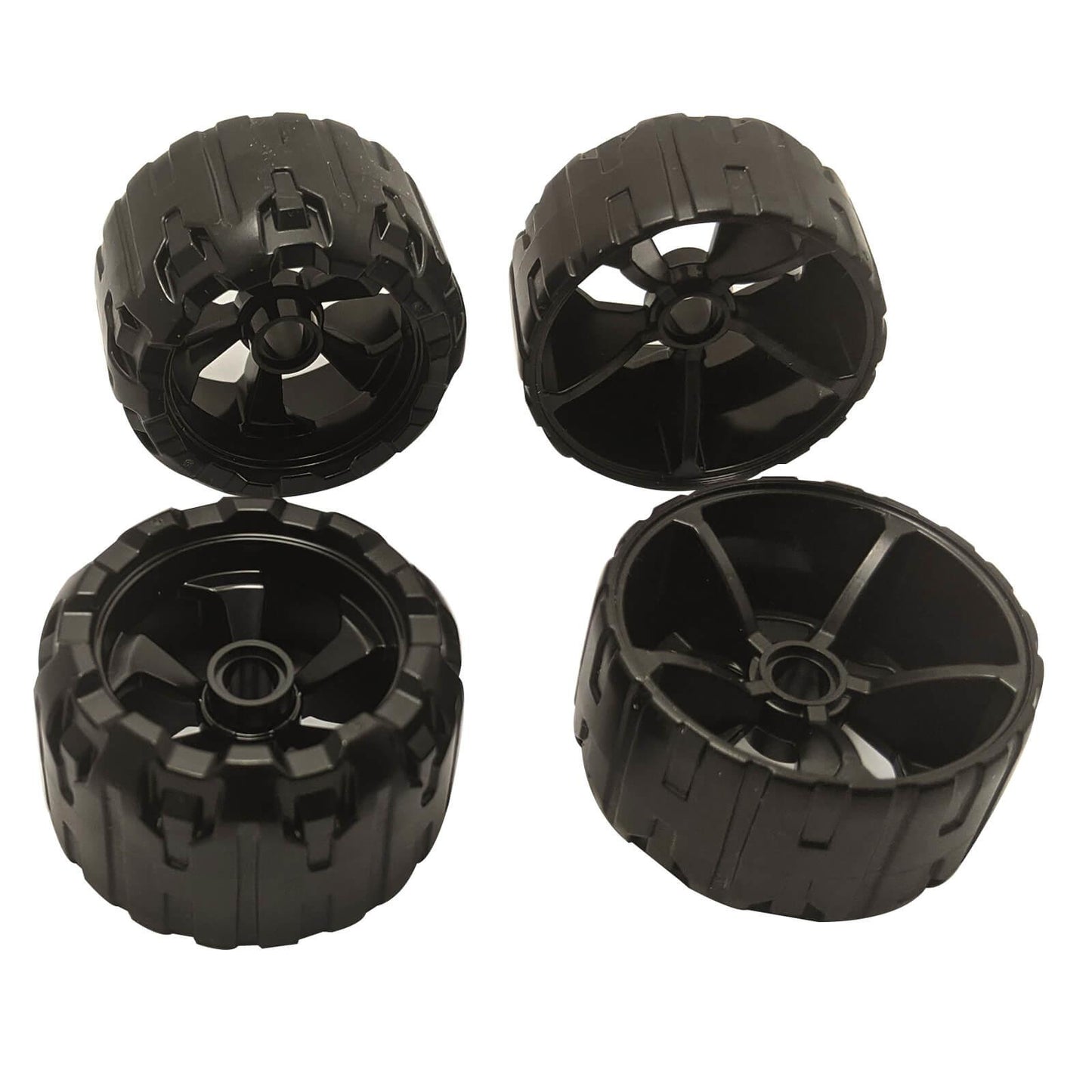 LEGO® wheel 2148 hard plastic treaded 37mm by 22mm with 5 spokes
