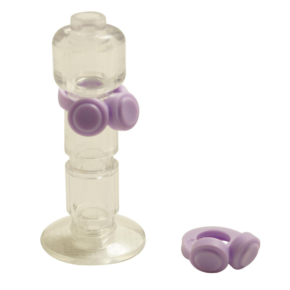 Minifigure Headphones Around Neck