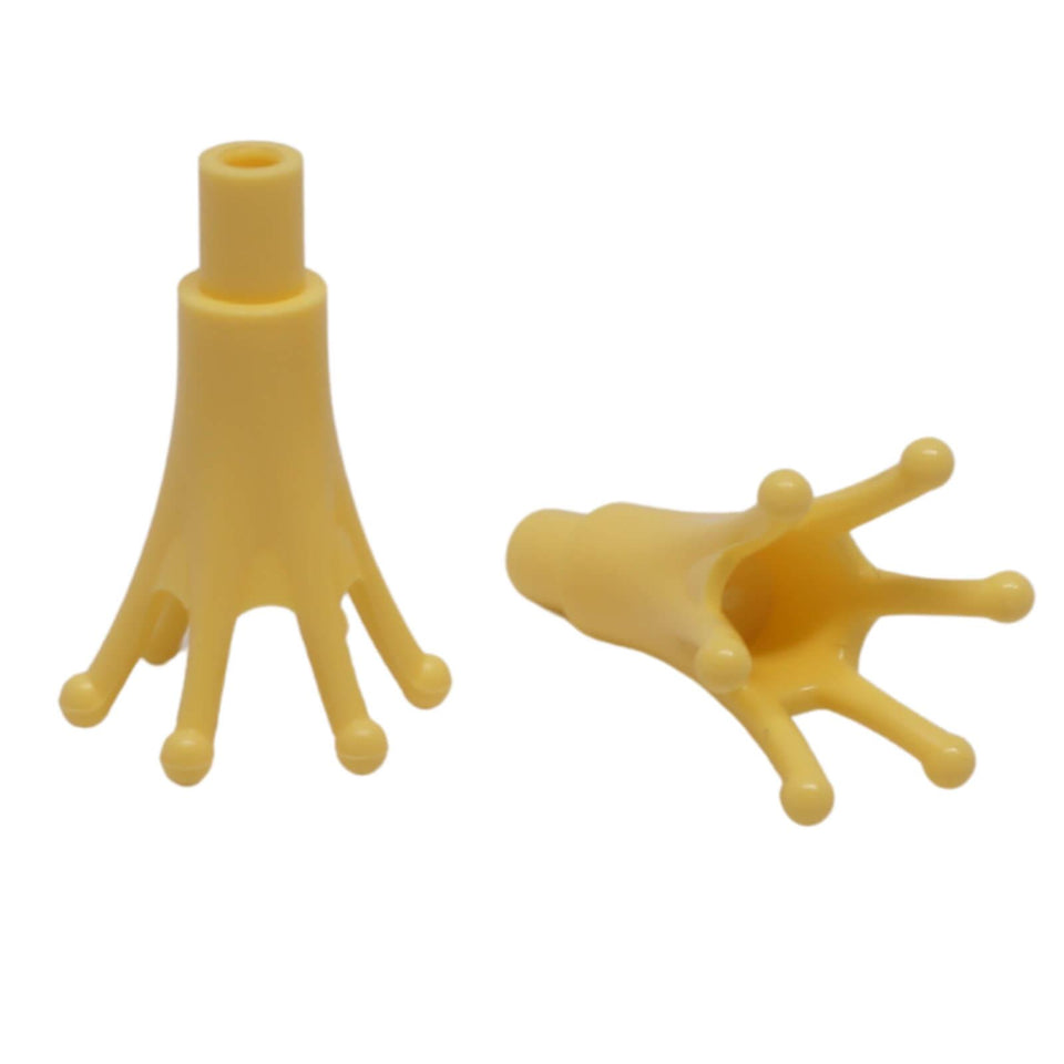 LEGO® crown 25516 minifigure accessory with bar and five rounded points