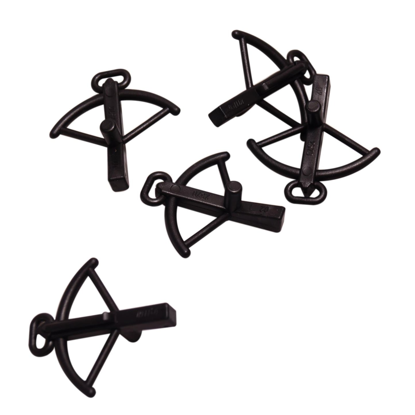 LEGO® minifigure crossbow weapon accessory part 2570 black