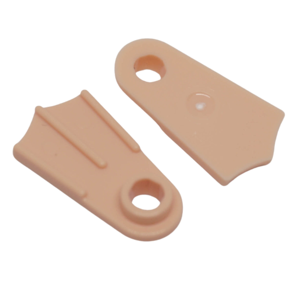 LEGO minifigure flipper footgear 2599a diving accessory in light nougat