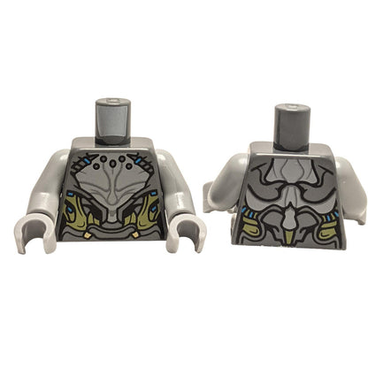 胴体グレーのロボットアーマーパターン 