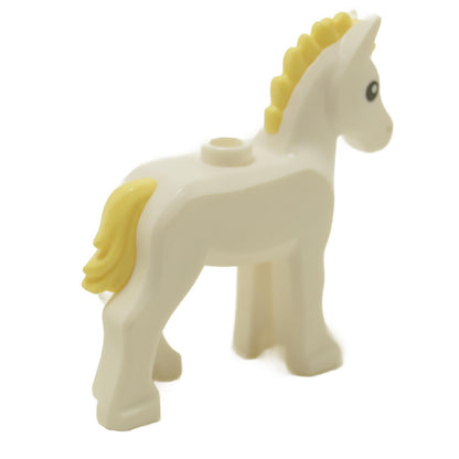 Horse Foal – Bright Light Yellow Mane & Tail (82445pb02)