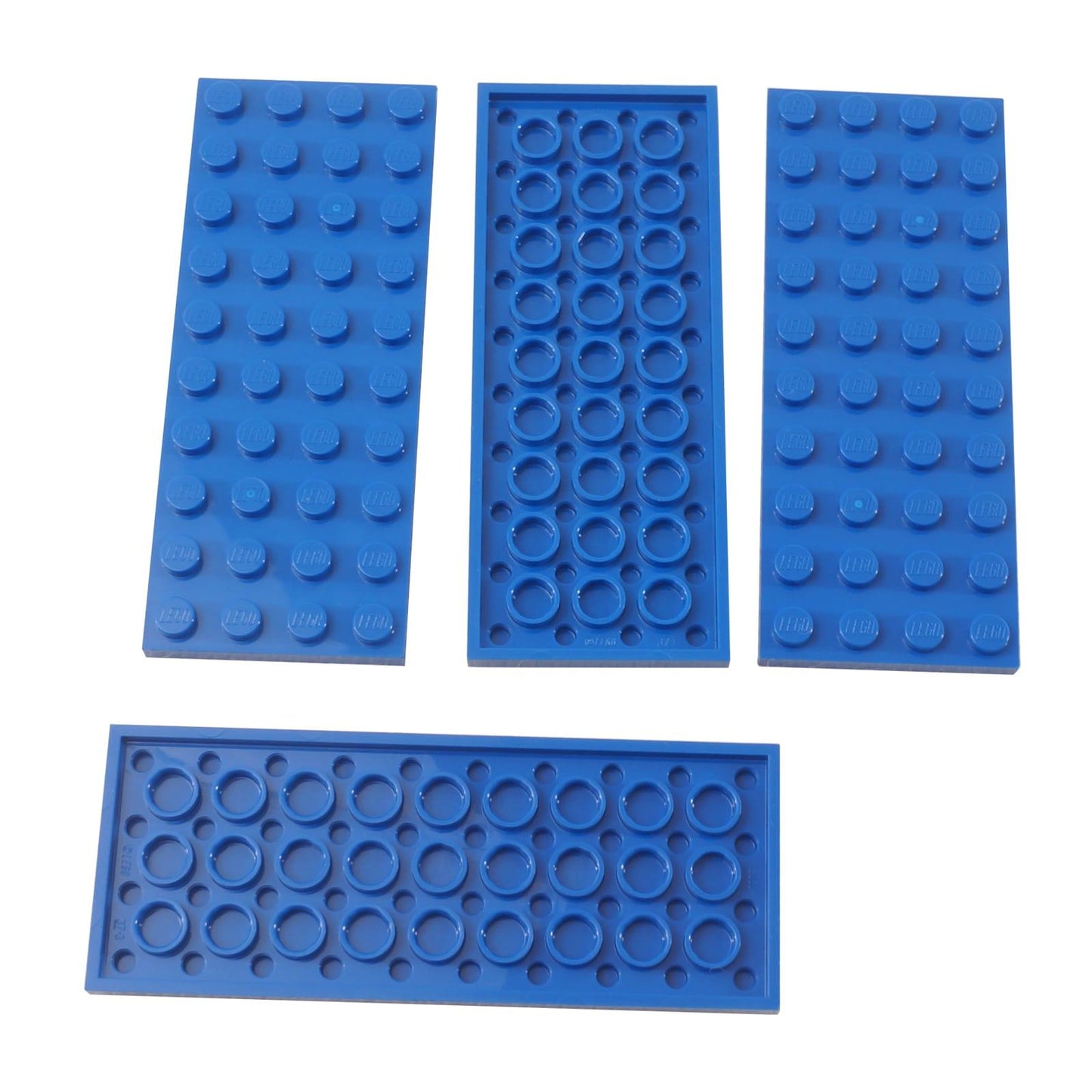 LEGO® deska 4x10 velký plochý stavební díl 3030 používaný pro široké konstrukční základy a platformy, modrá
