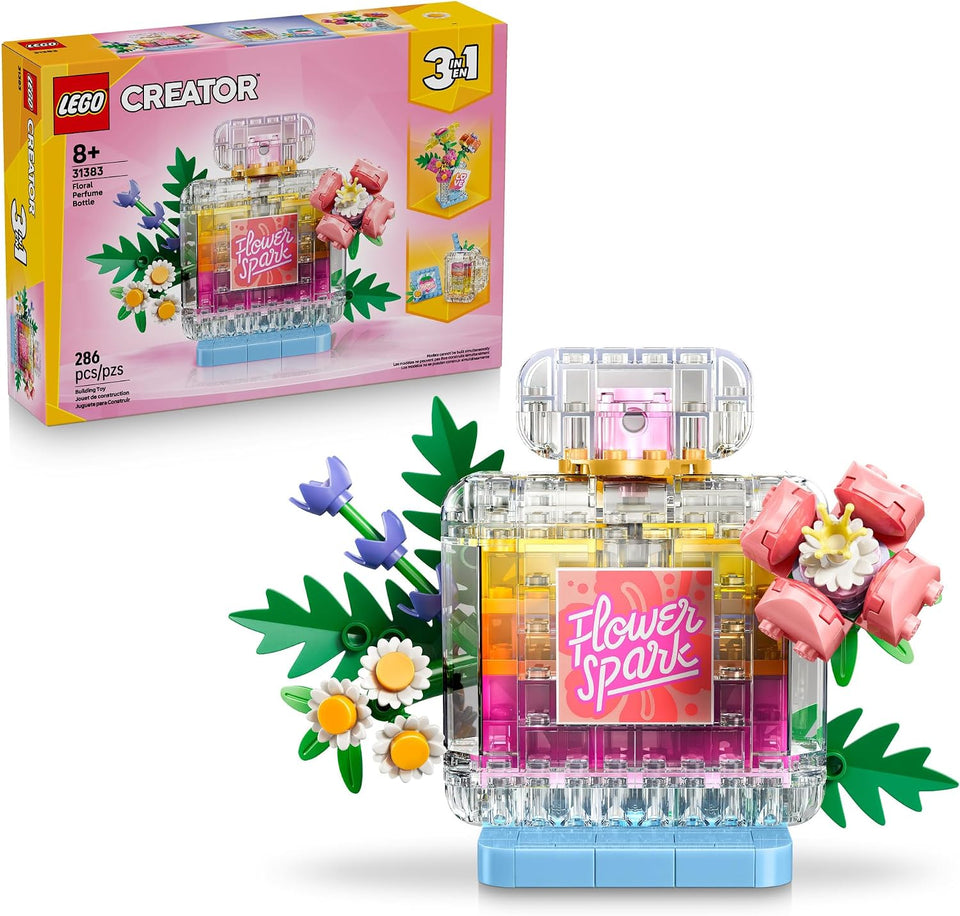 Floral Decor Perfume Bottle 31383