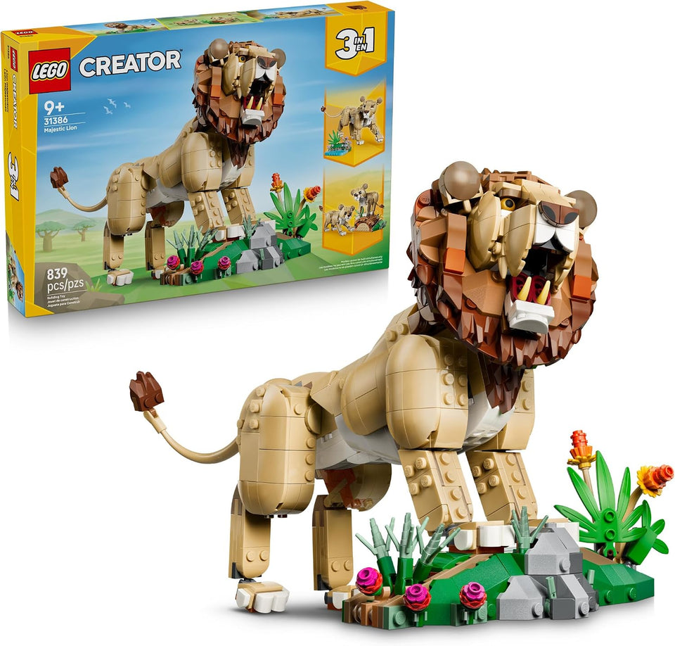 Wild Animals: Majestic Lion 31386