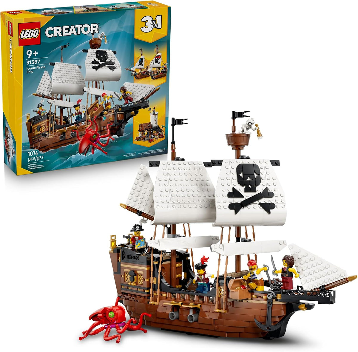 Iconic Pirate Ship 31387