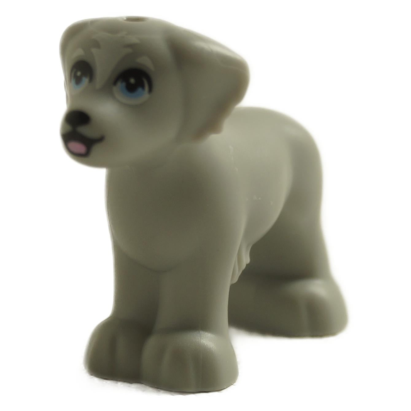 LEGO Friends Perro 3168pb05 - Gris Azulado Claro Cachorro de pelaje desaliñado