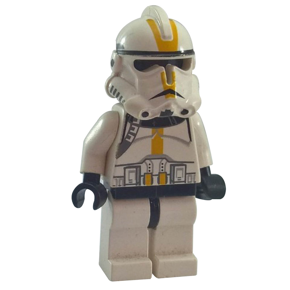 LEGO® 327th Star Corps Clone Trooper Minifigure – Yellow Markings (sw0128a)