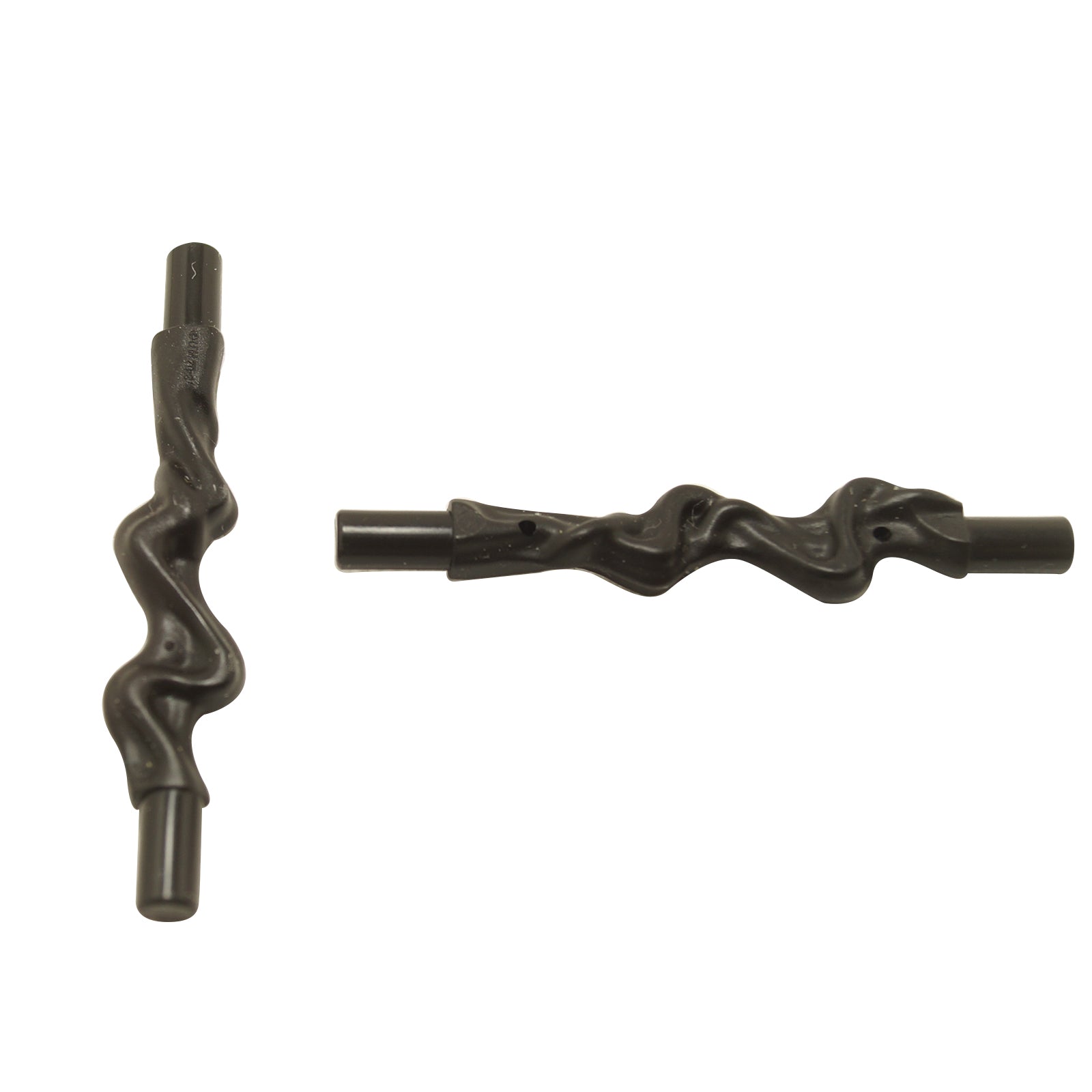 LEGO web effect long narrow with bars at both ends black (part 36083a) used for Spider-Man web accessories and action scenes