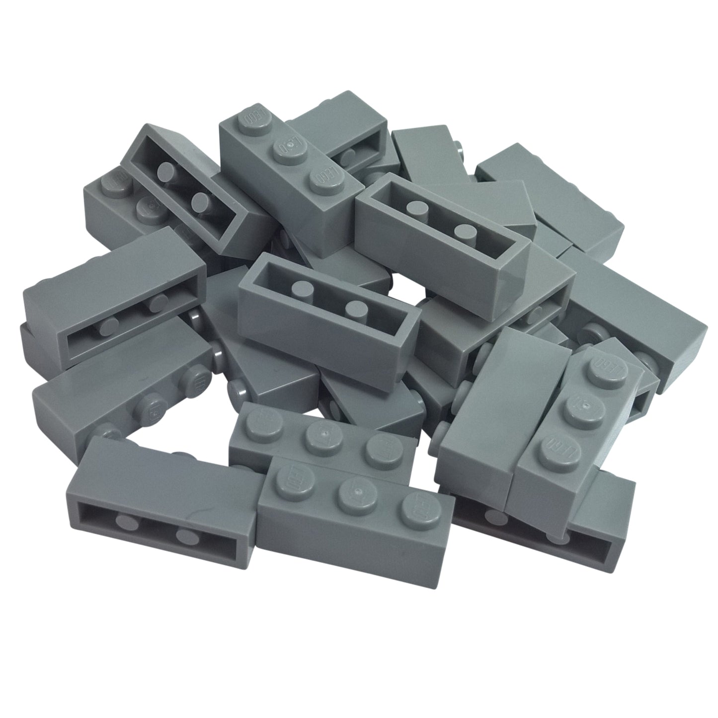 LEGO® Brick 1 x 3 (3622) standard rectangular building brick for structural layouts and detailed construction in light bluish gray.