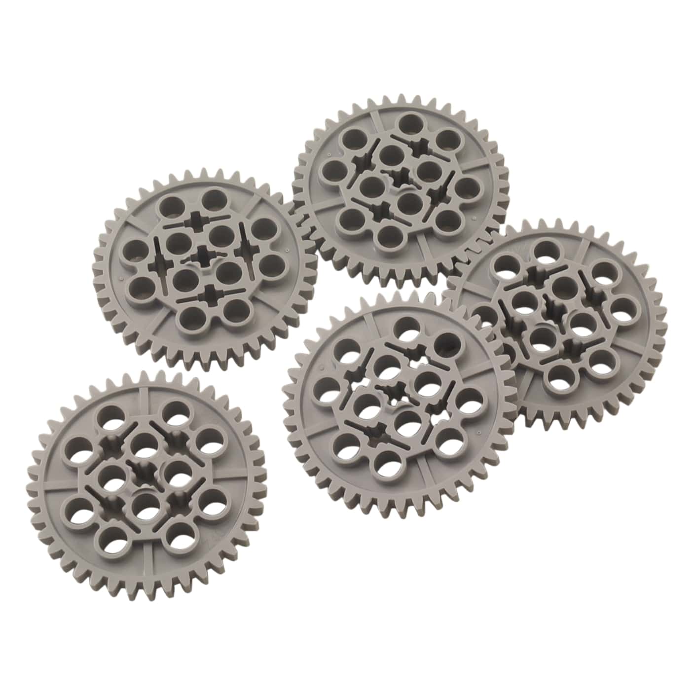 LEGO® Engranaje Technic de 40 dientes 3649 utilizado para la transmisión de potencia mecánica y sistemas de engranajes, gris azulado

