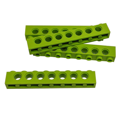 LEGO® Technic Brick 1 x 8 with holes part 3702 in lime
