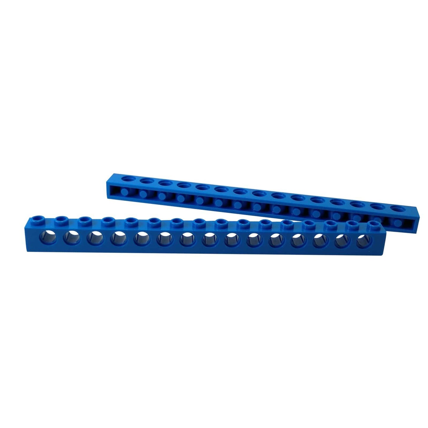 LEGO® Ladrillo Technic 1x16 con agujeros 3703 utilizado para marcos estructurales largos y conexiones de pasador, azul
