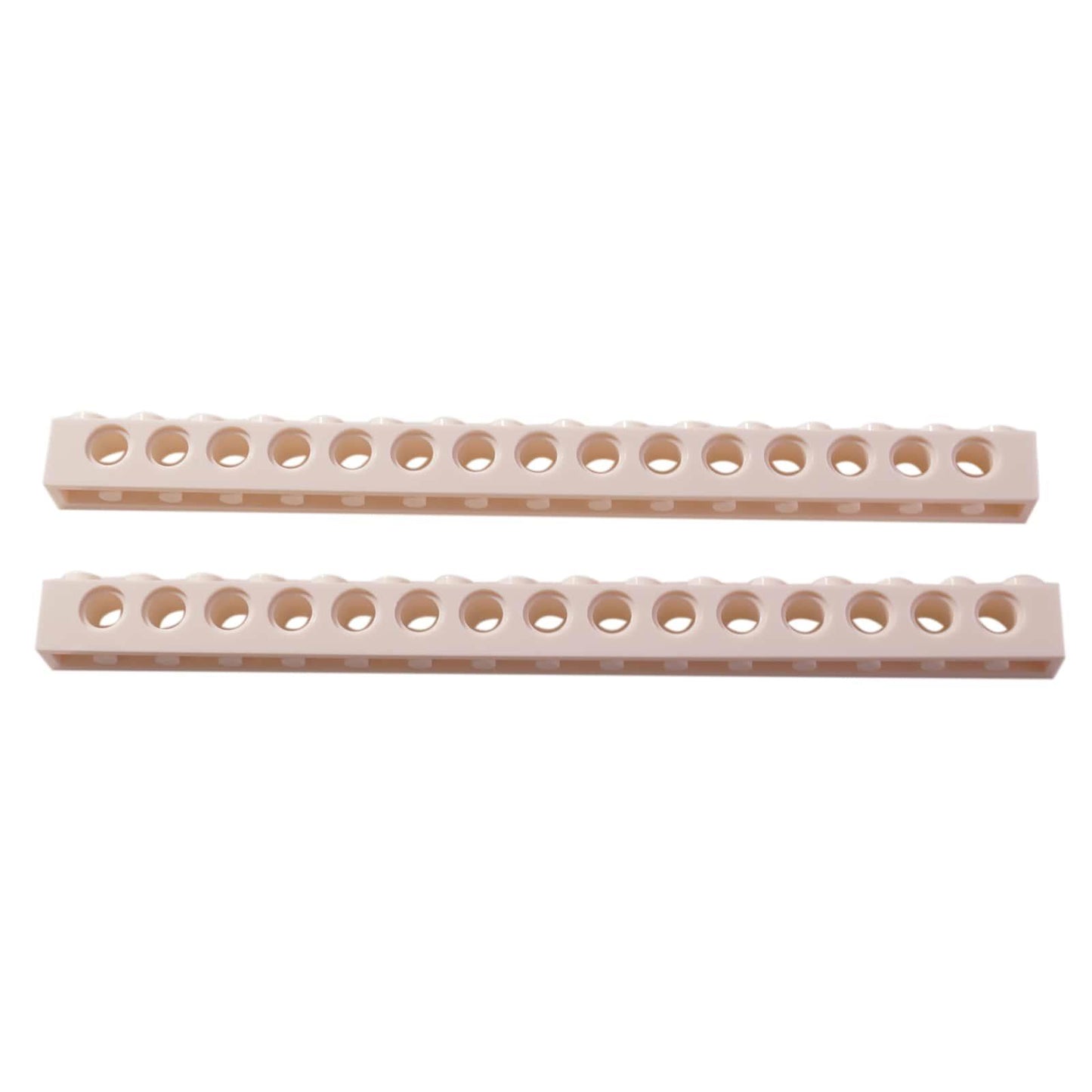 LEGO® Ladrillo Technic 1x16 con agujeros 3703 utilizado para marcos estructurales largos y conexiones de pasador, blanco
