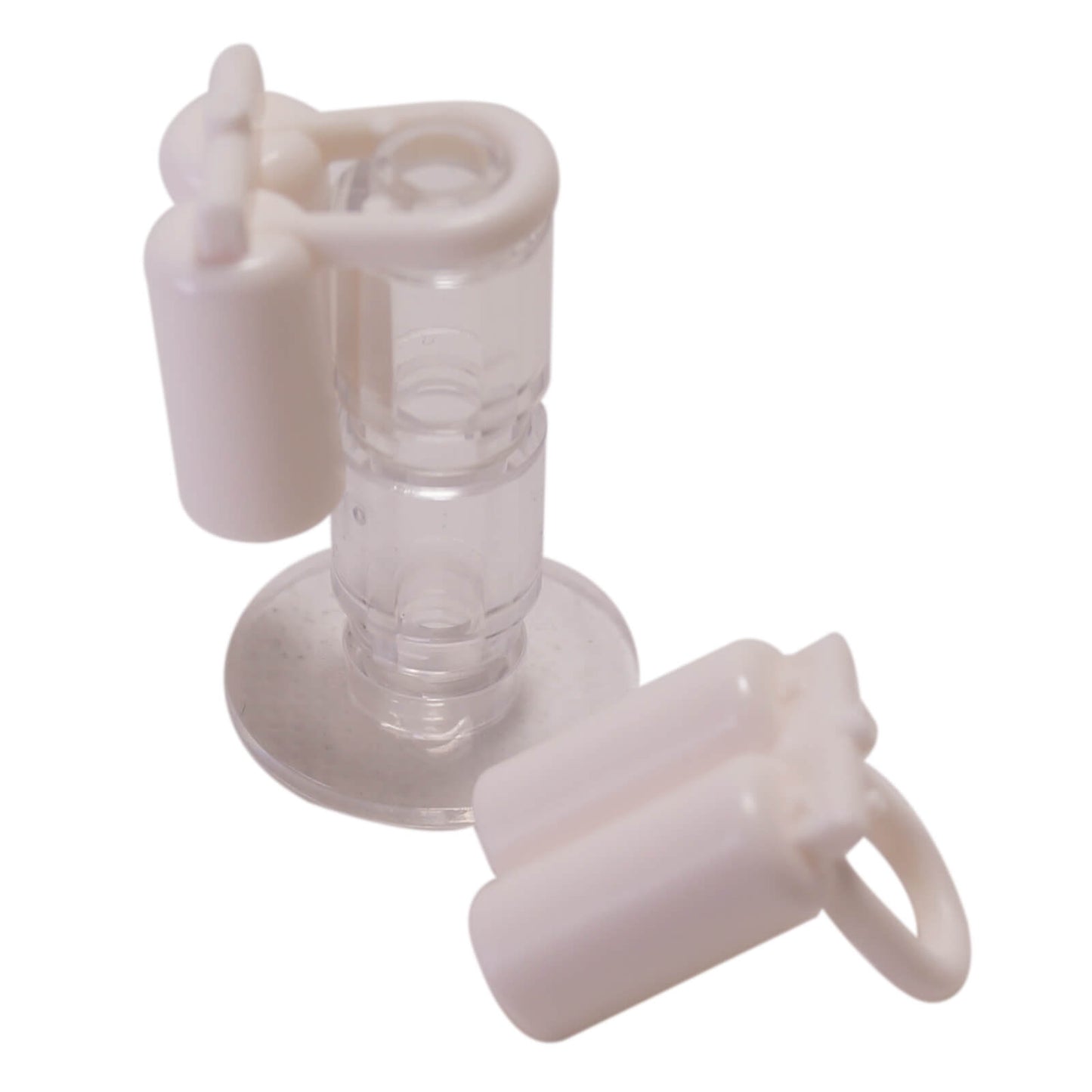 LEGO® minifigure air tank (part 3838) in white with twin oxygen cylinders used for scuba diver or space minifigure accessories
