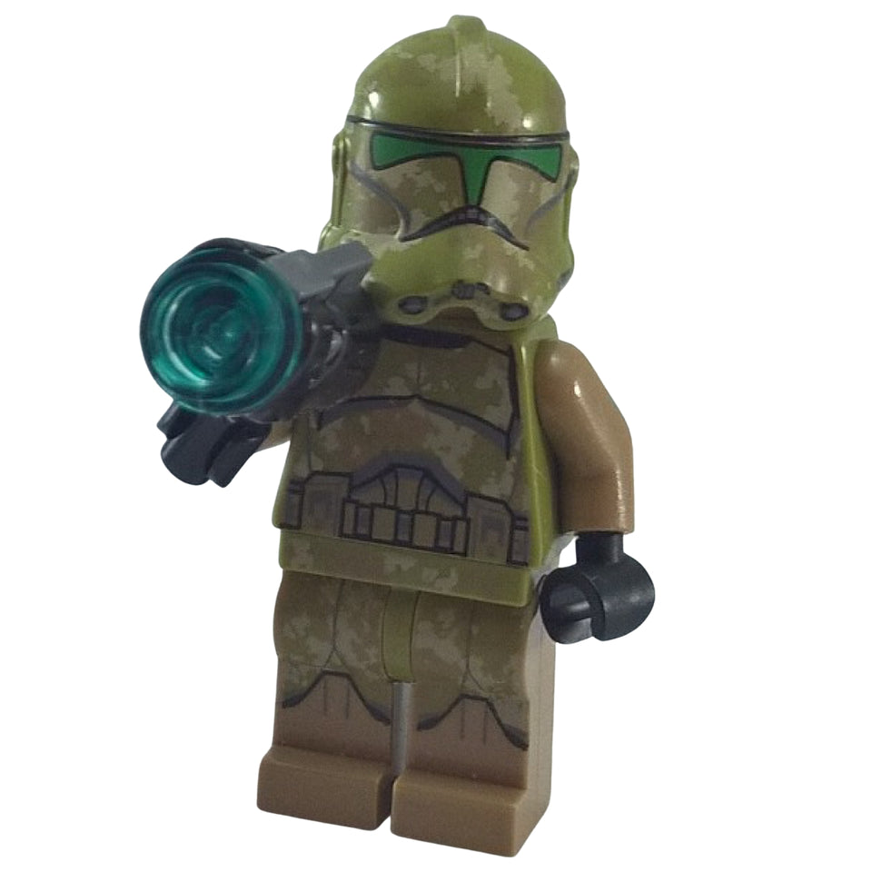 LEGO 41st elite corps clone trooper minifigure green camo armor sw0519
