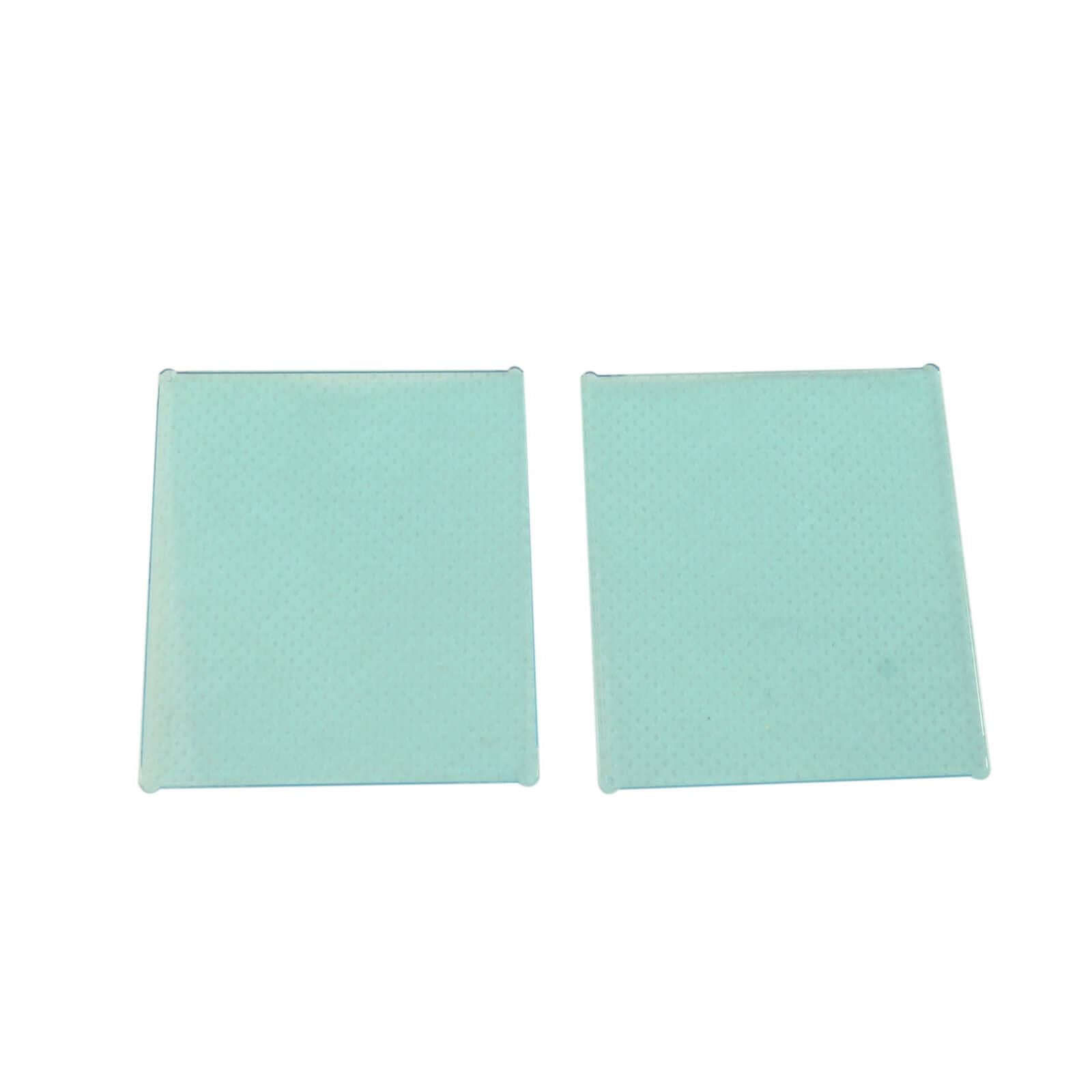 LEGO® window glass 42509 1 x 6 x 6 flat front transparent panel with raised border trans-light Blue
