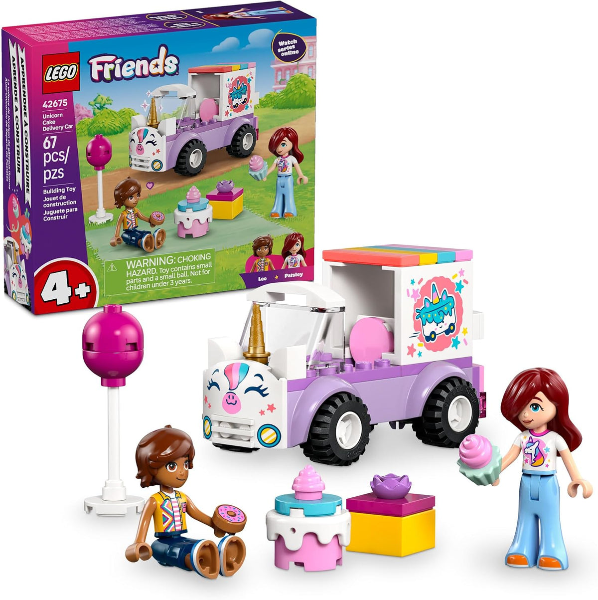 Coche de Reparto de Tartas de Unicornio 42675