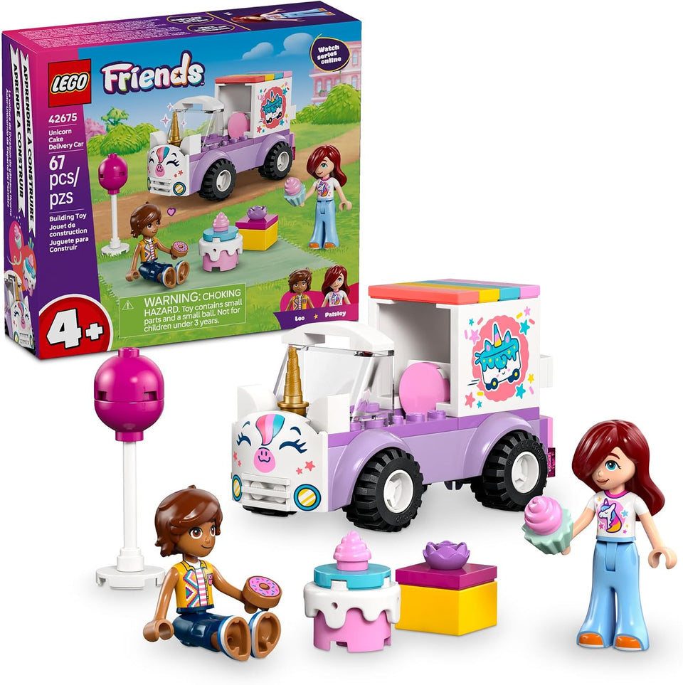 La voiture de livraison de gâteau licorne 42675