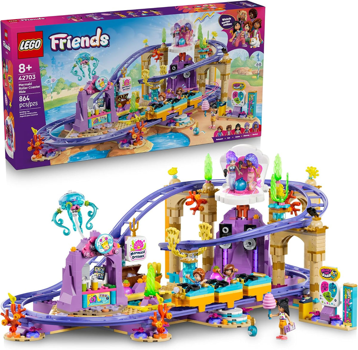 Mermaid Roller Coaster Ride 42703