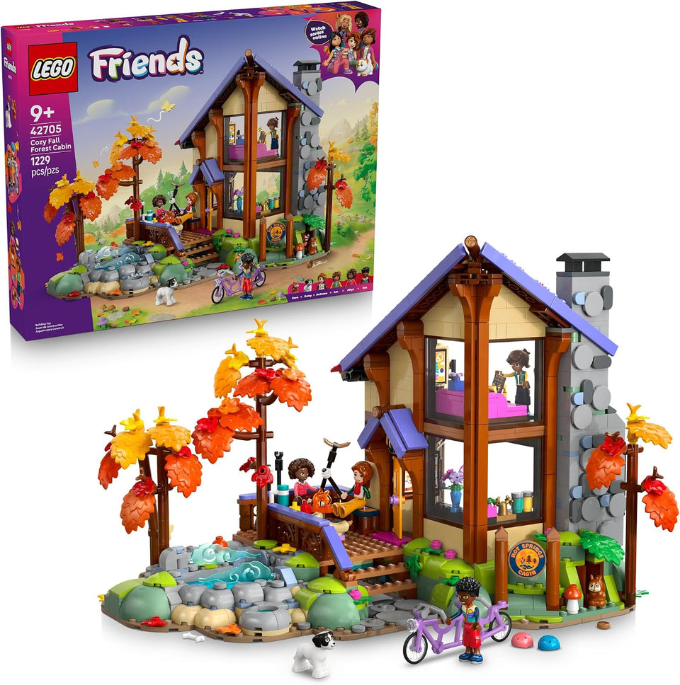 Cozy Fall Forest Cabin 42705