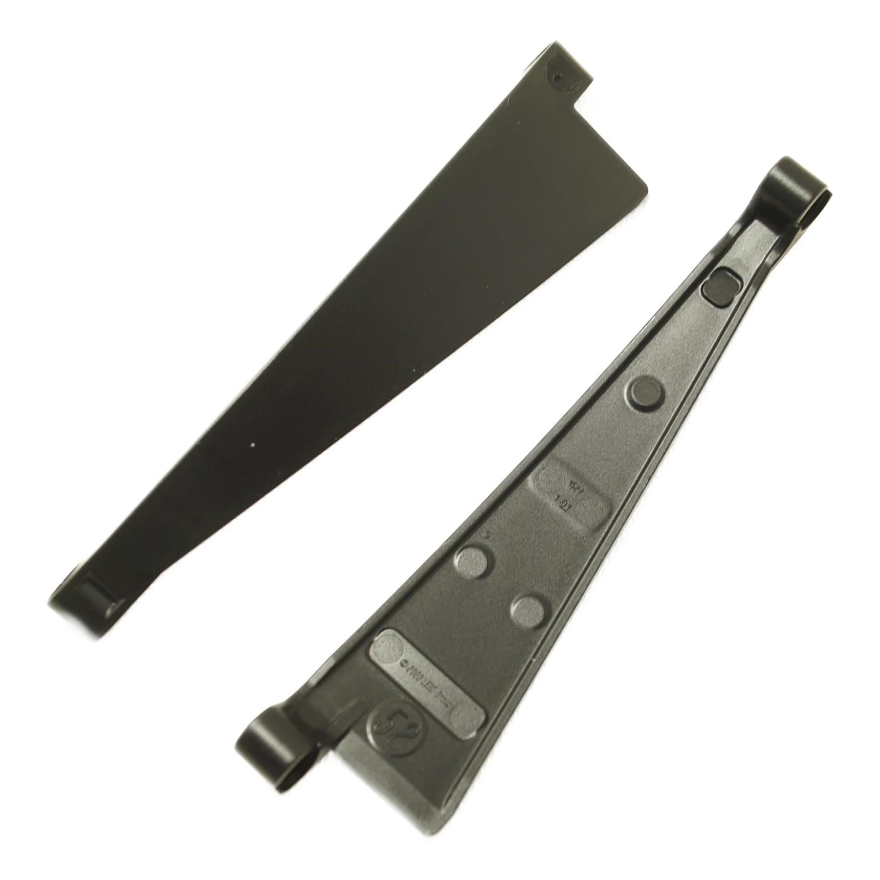 LEGO® Panel curvado Technic #52 3x13 en ángulo izquierdo 4527 utilizado para carrocerías aerodinámicas y modelado de vehículos, negro
