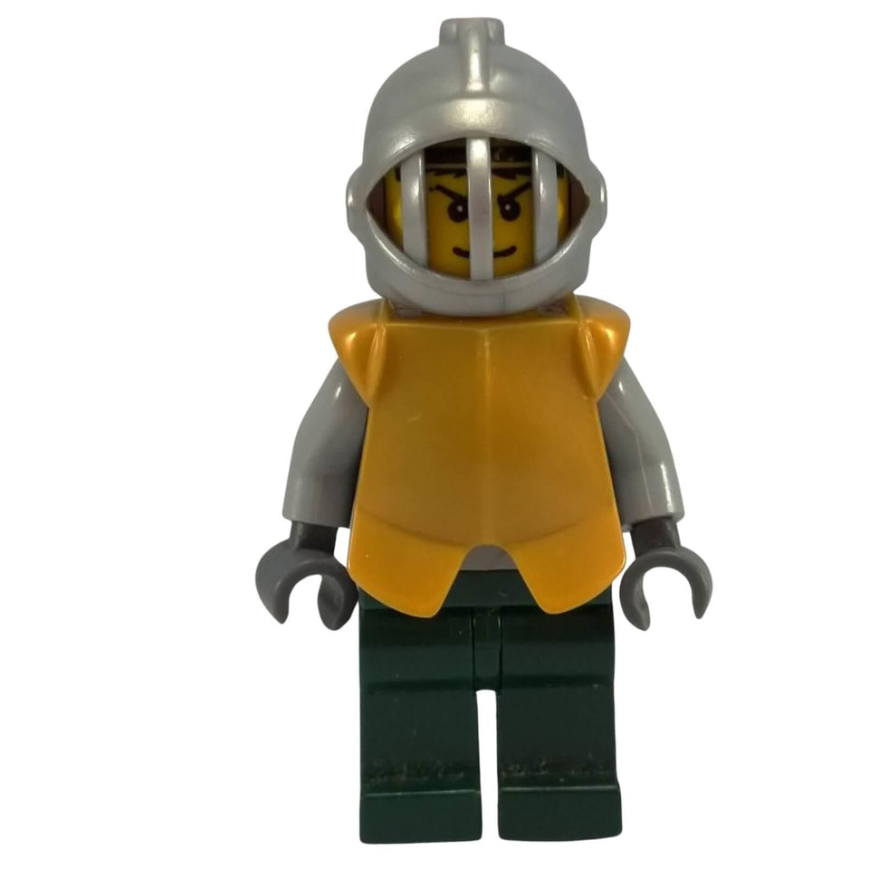 LEGO® Knights Kingdom Hero Knight Minifigure cas315 Gold Armor Helmet