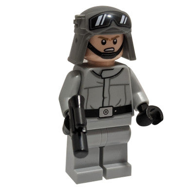 Imperial AT-ST Driver (Helmet with Goggles, Plain Legs) (75332) with weapon