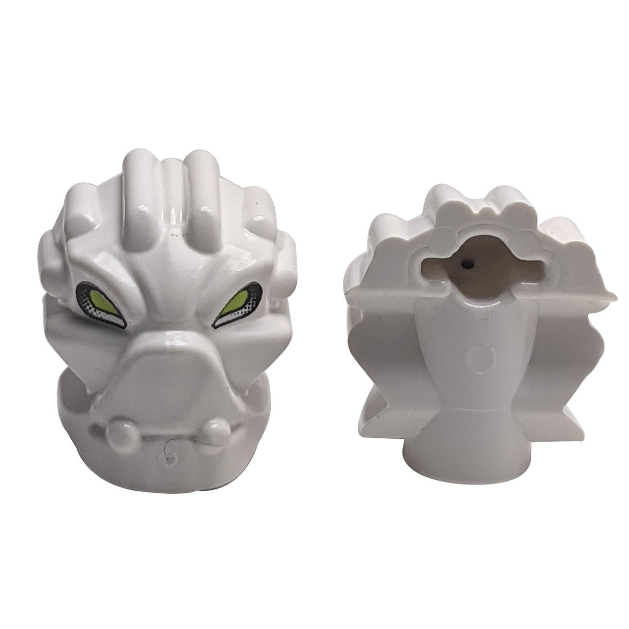 رأس LEGO Bionicle Inika Toa Matoro، عرض من الأمام والخلف