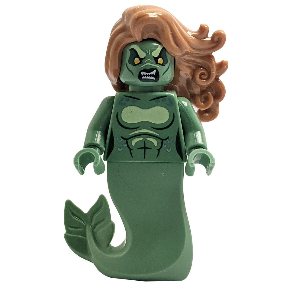 LEGO® Harry Potter™ Merperson Minifigure HP417 with Sand Green Body and Medium Nougat Wavy Hair