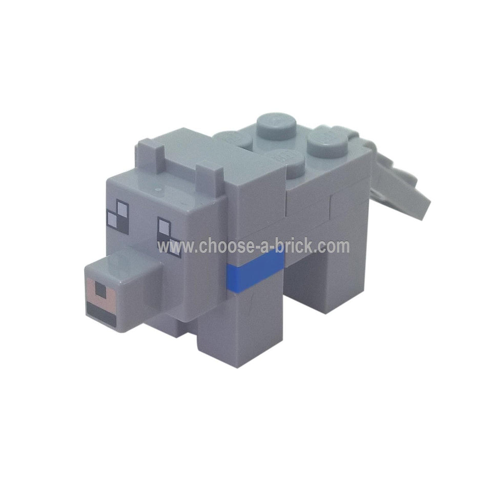 Minecraft Wolf Animal Figure V4 – minewolf04