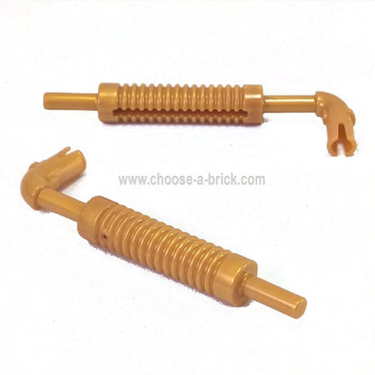 Vehicle, Exhaust Pipe with Technic Pin, Flat End