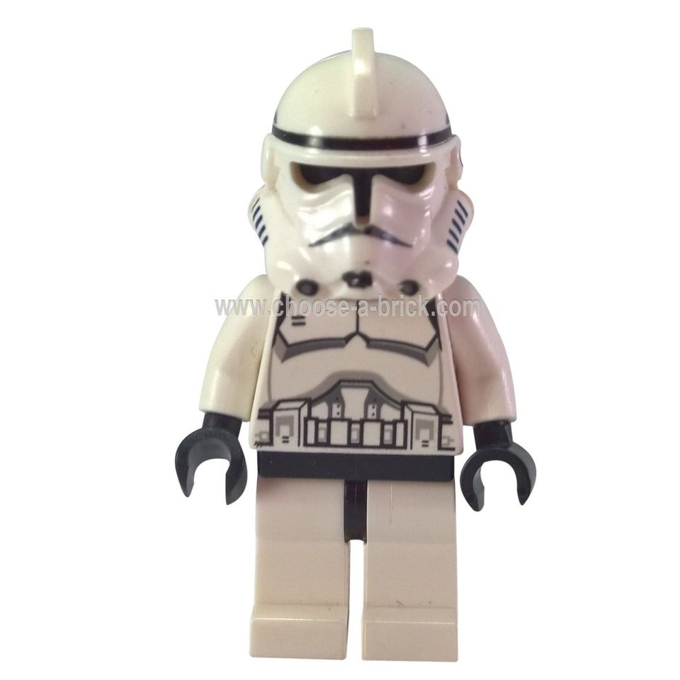 LEGO Minifigur Klontruppler Klonkriege - sw272 (Vorderansicht)