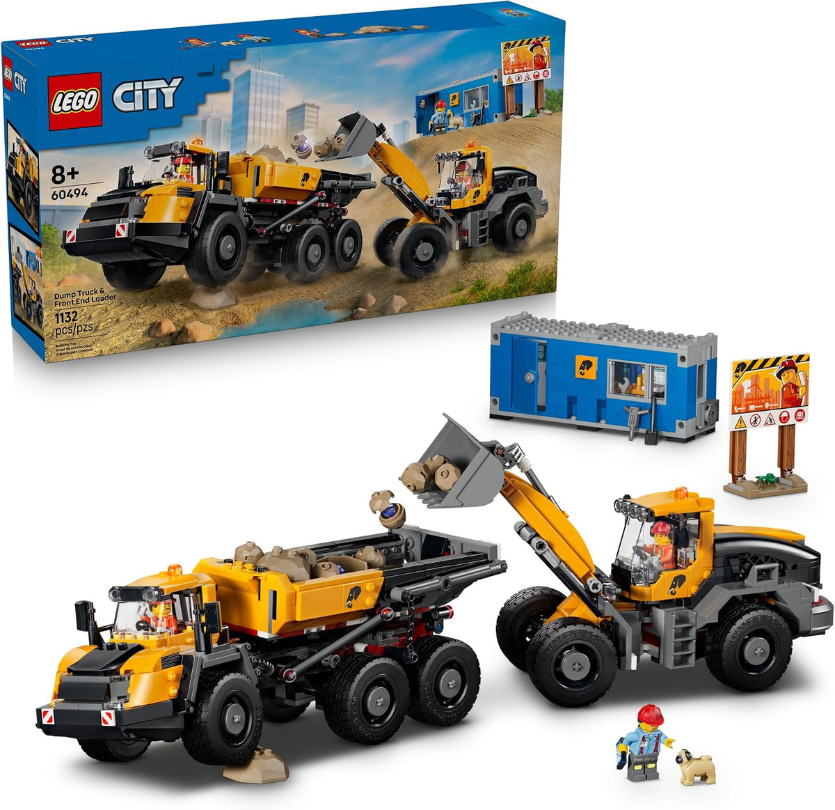 Dump Truck & Front End Loader 60494