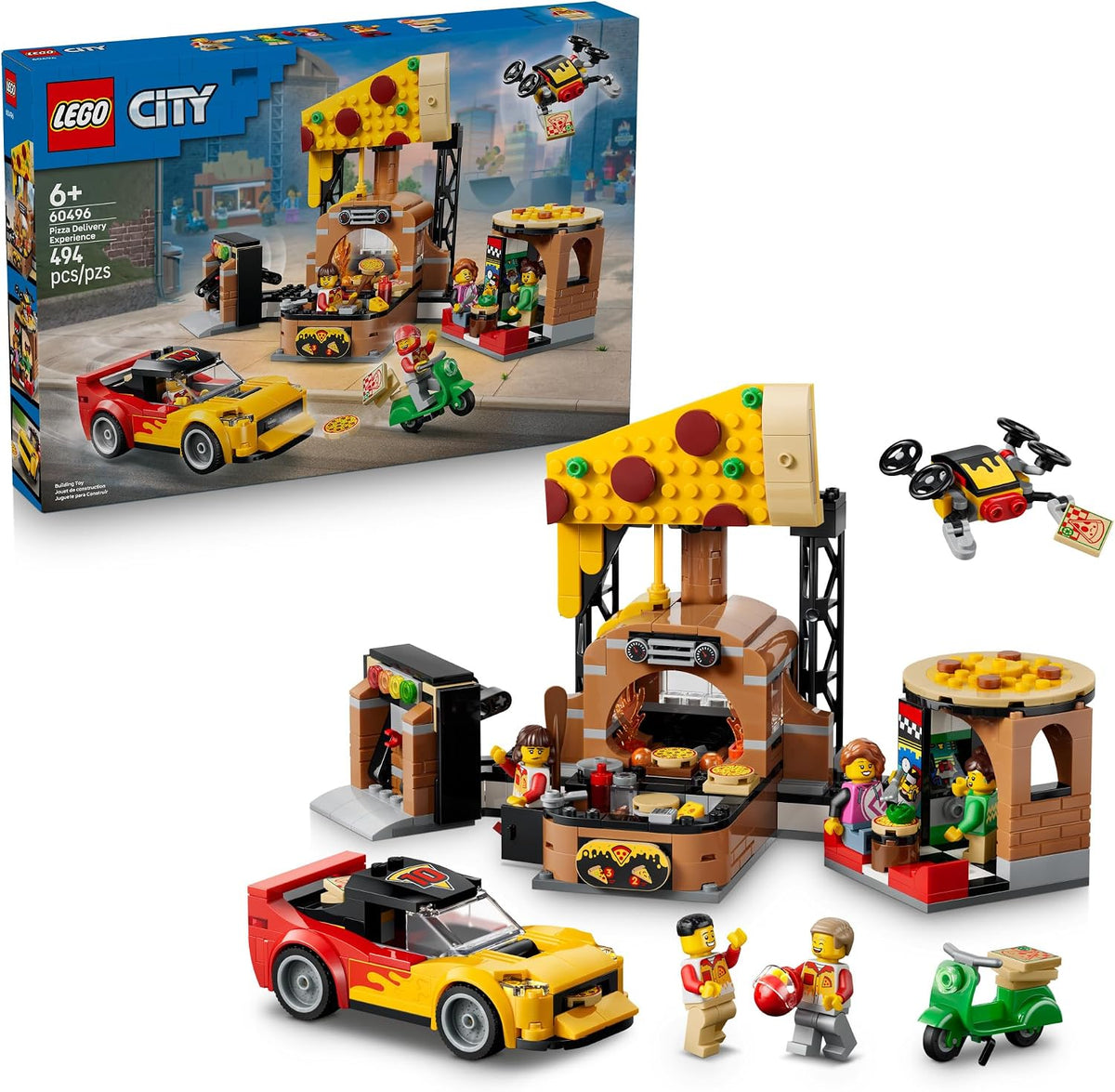 Pizza Delivery Experience with Vehicles 60496