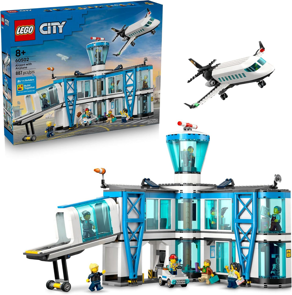 Airport with Airplane 60502