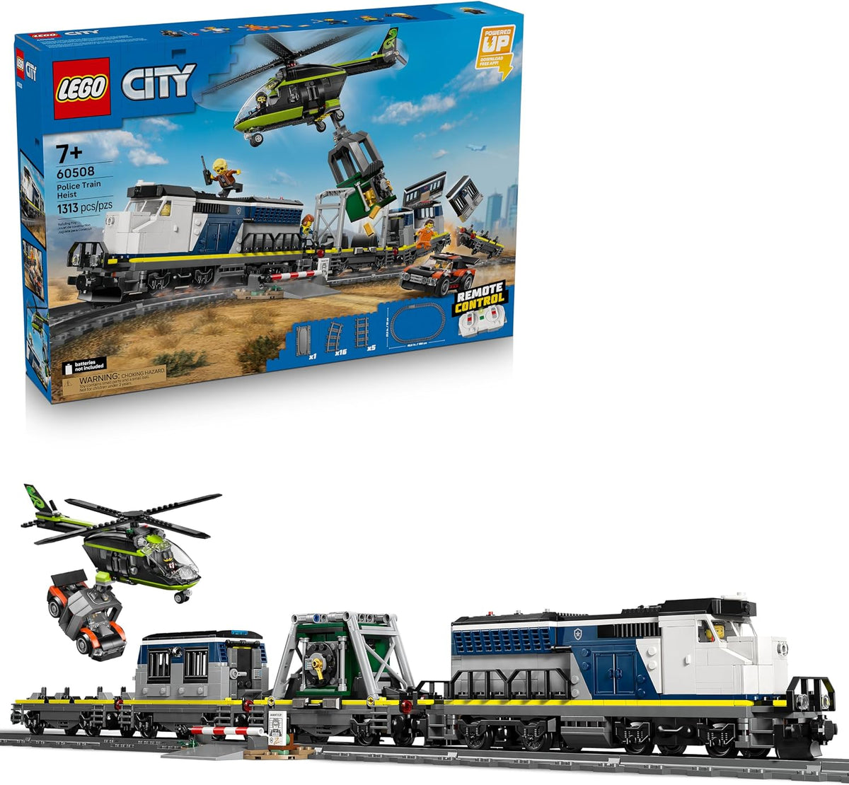 Police Train Heist 60508