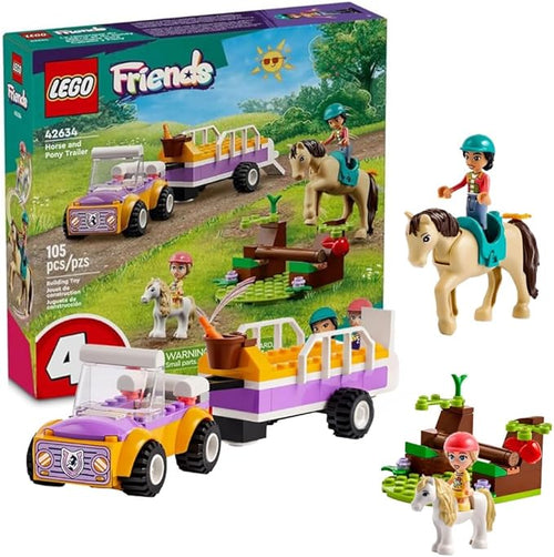 LEGO® Přívěs pro koně a poníky Friends (42634) 