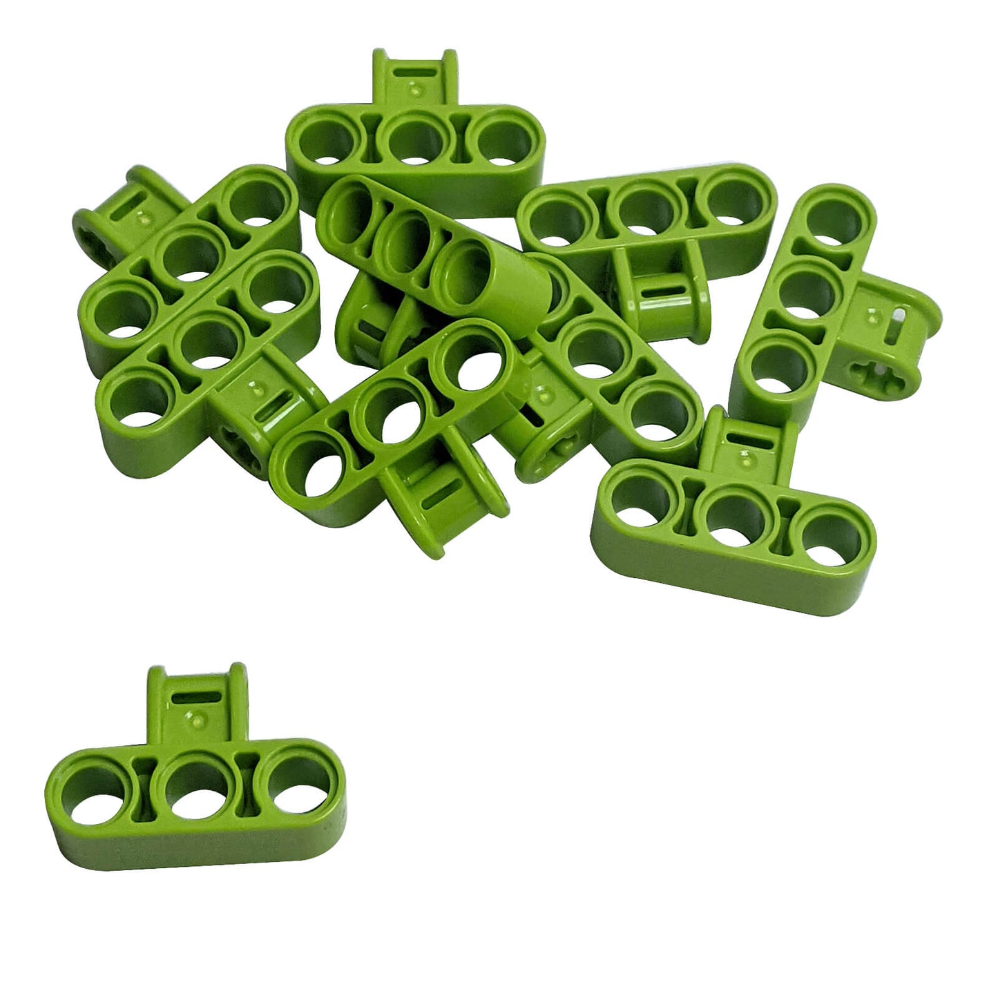 LEGO® Technic connector 63869 axle and pin connector perpendicular triple with three openings