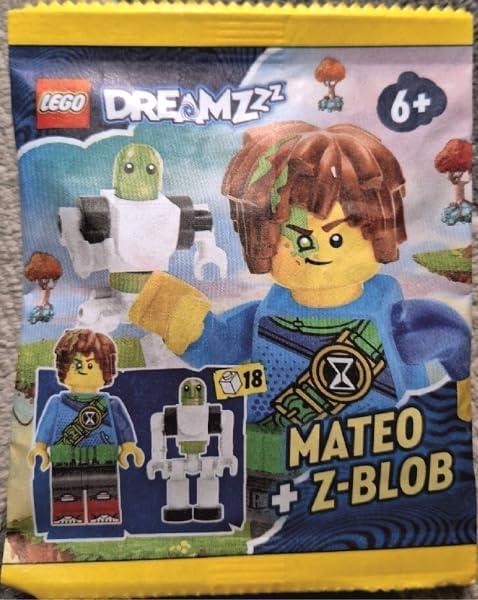 كيس ورقي LEGO DreamZzz Mateo and Z-Blob، منظر أمامي