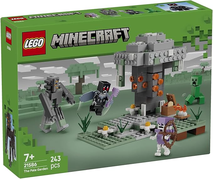 LEGO® Minecraft 21586 The Pale Garden set retail box