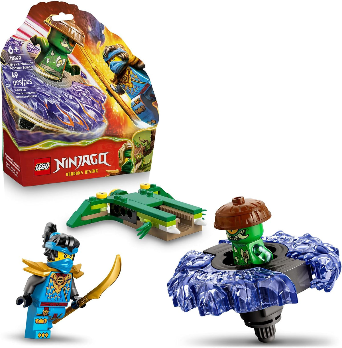 Nya vs. Mutation Monster Spinner 71849