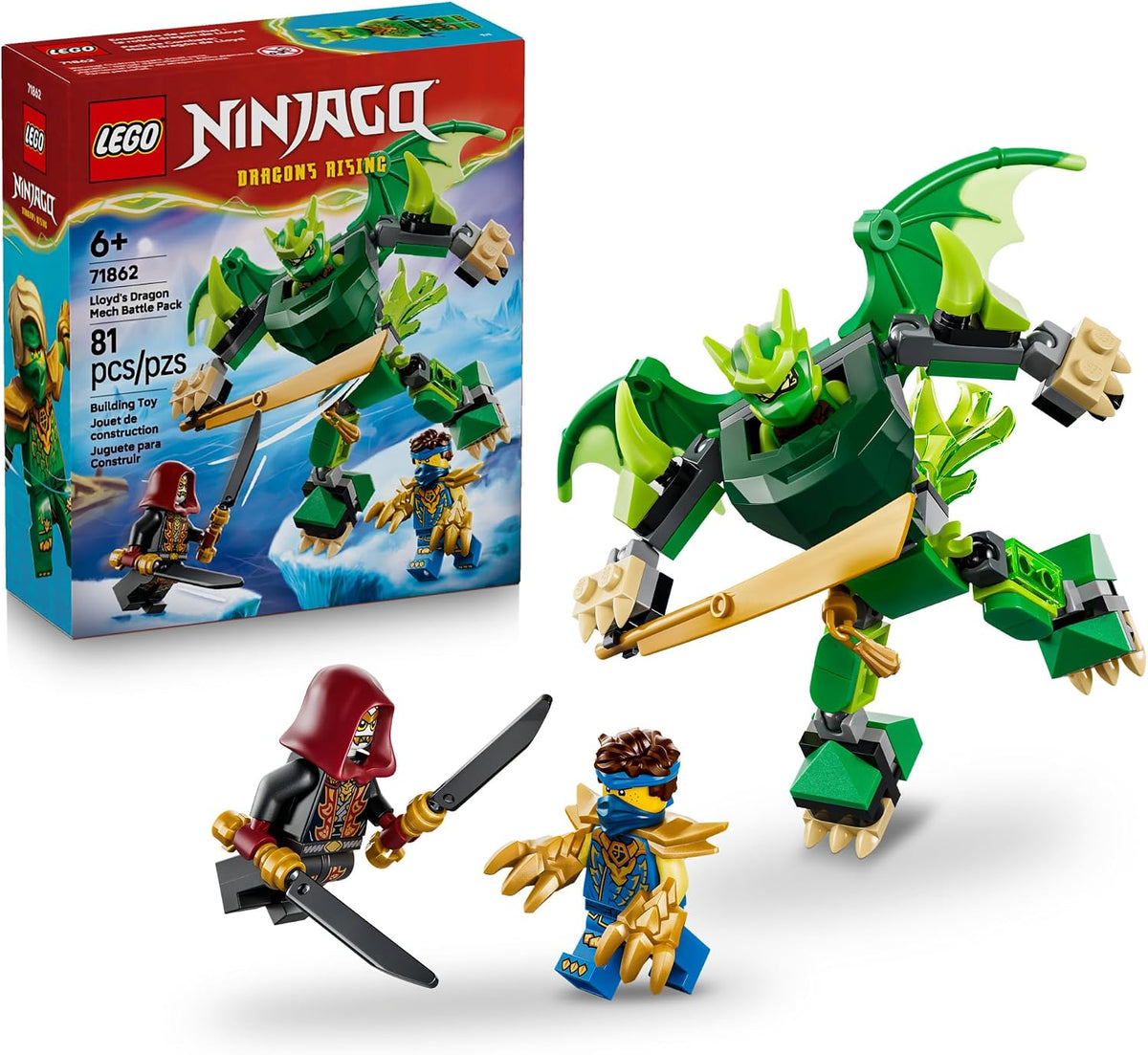 Pack de Batalla: Meca-Dragón de Lloyd 71862