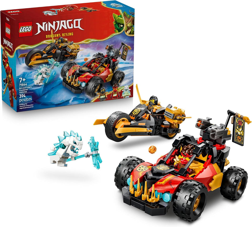 Veicoli Combinabili di Kai e Cole LEGO® NINJAGO® 71864
