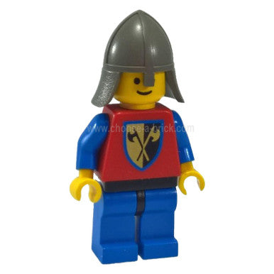 Crusader Axe - Blue Legs with Black Hips, Dark Gray Neck-Protector