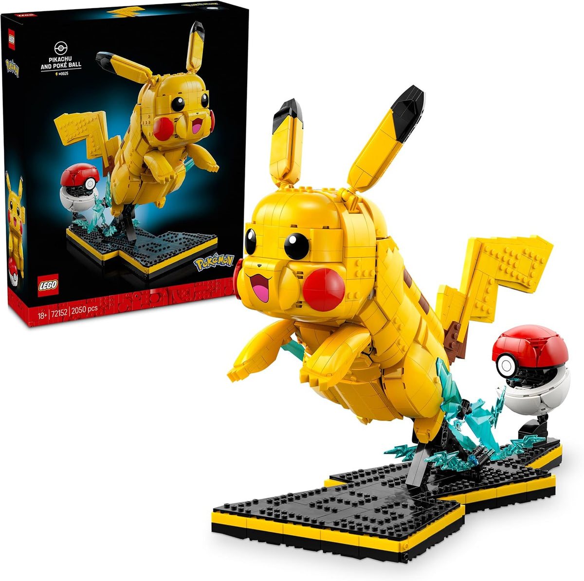 Pikachu and Poké Ball 72152