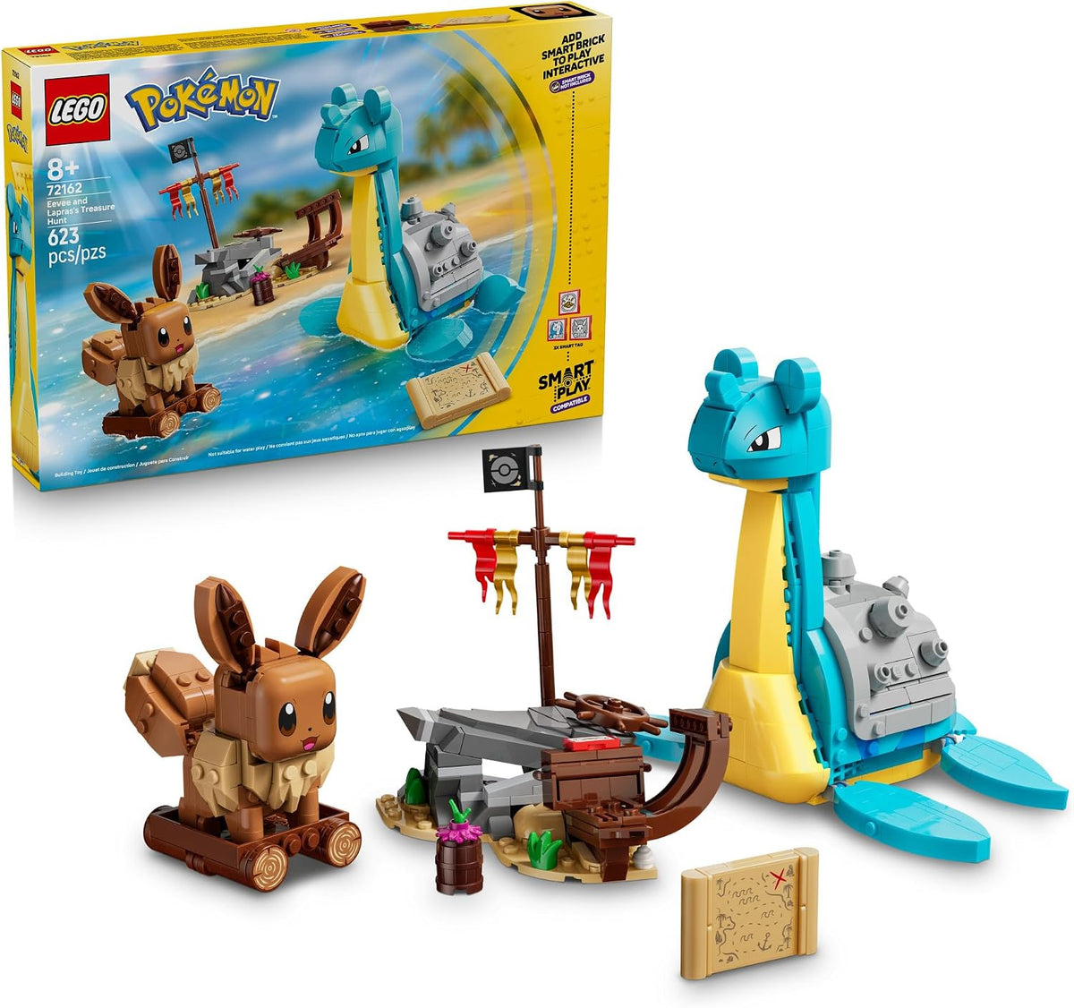 SMART Play: Eevee and Lapras's Treasure Hunt 72162