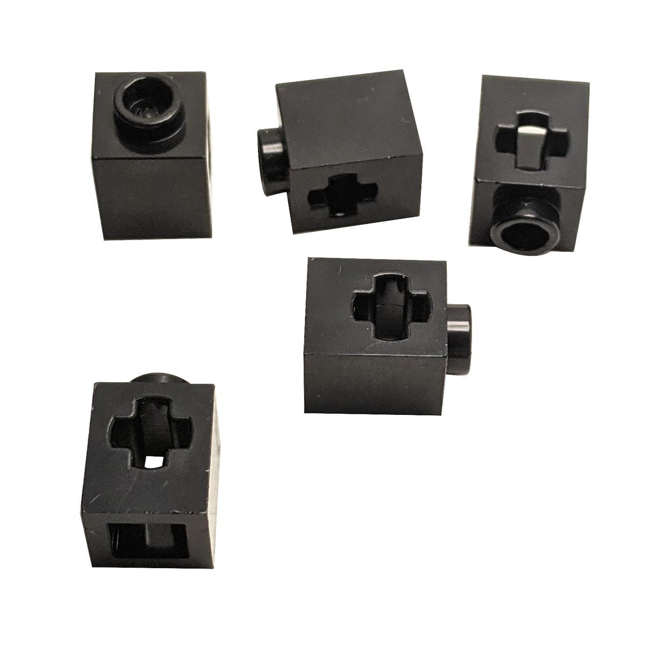 LEGO® Technic Brick 1 x 1 with axle hole in black