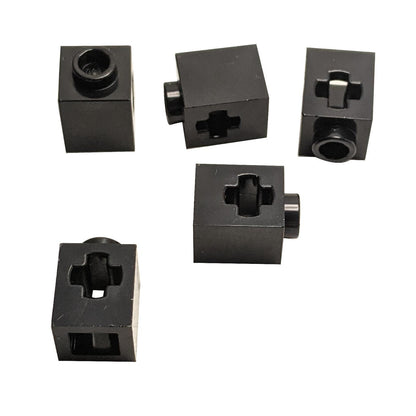 LEGO® Technic Brick 1 x 1 with axle hole in black